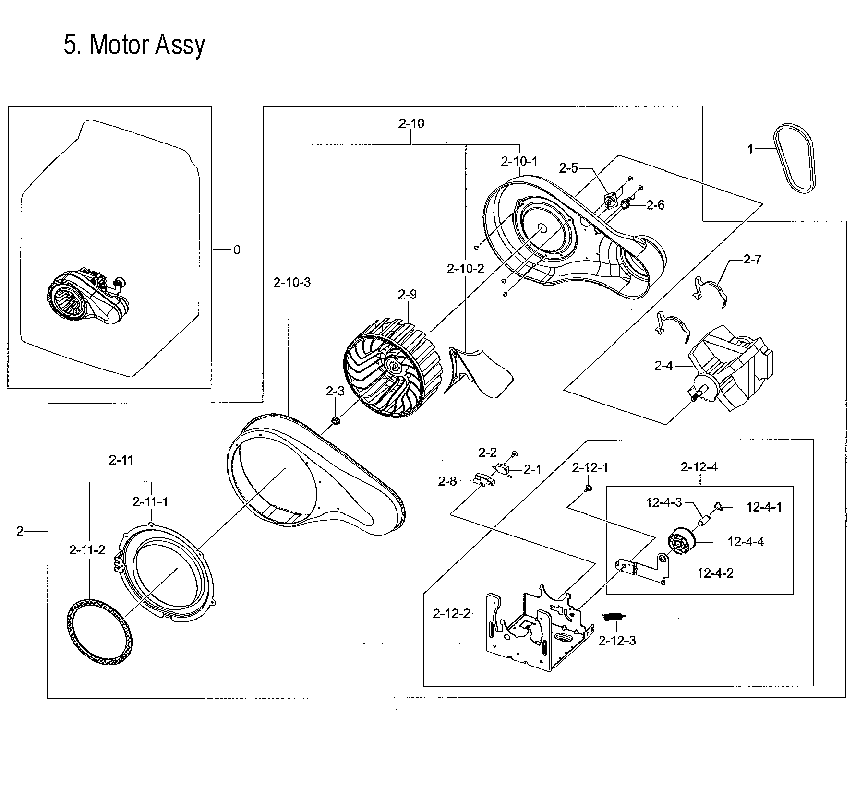 Motor assy