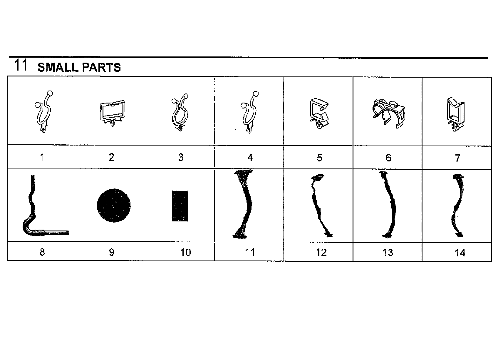 Small parts