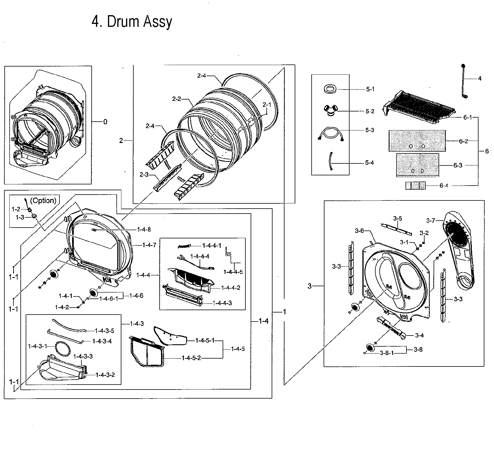 Drum assy