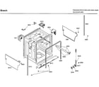 Bosch SHU33A06UC/38 frame diagram