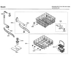 Bosch SHU33A06UC/40 rack diagram