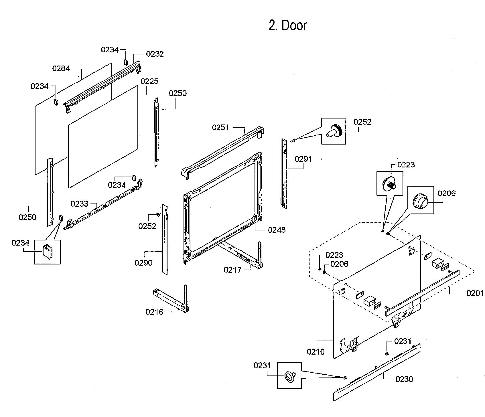 Door assy