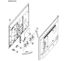 Samsung UN32M5300AFXZA-XA01 cabinet parts diagram