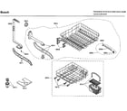 Bosch SHU33A05UC/22 rack diagram
