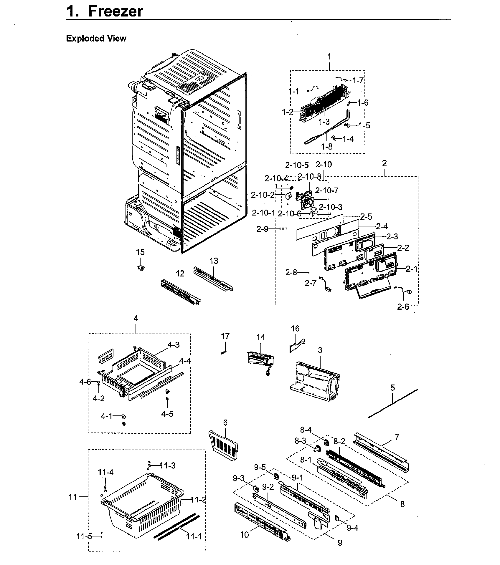 Freezer / icemaker
