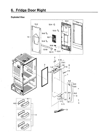 Fridge door r