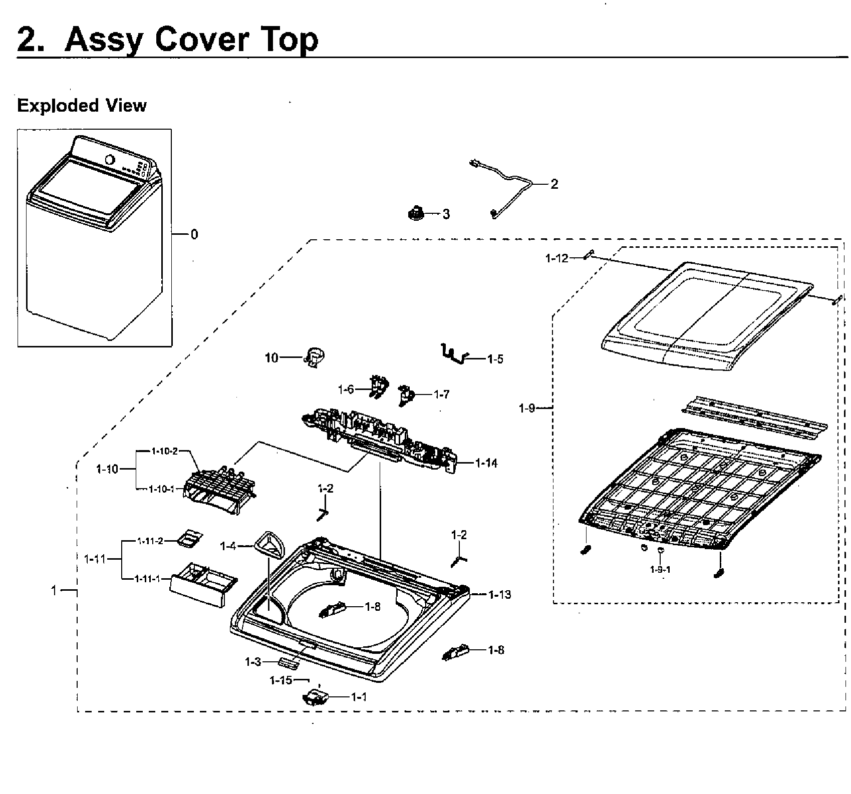 Cover top