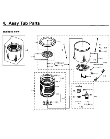 Tub parts