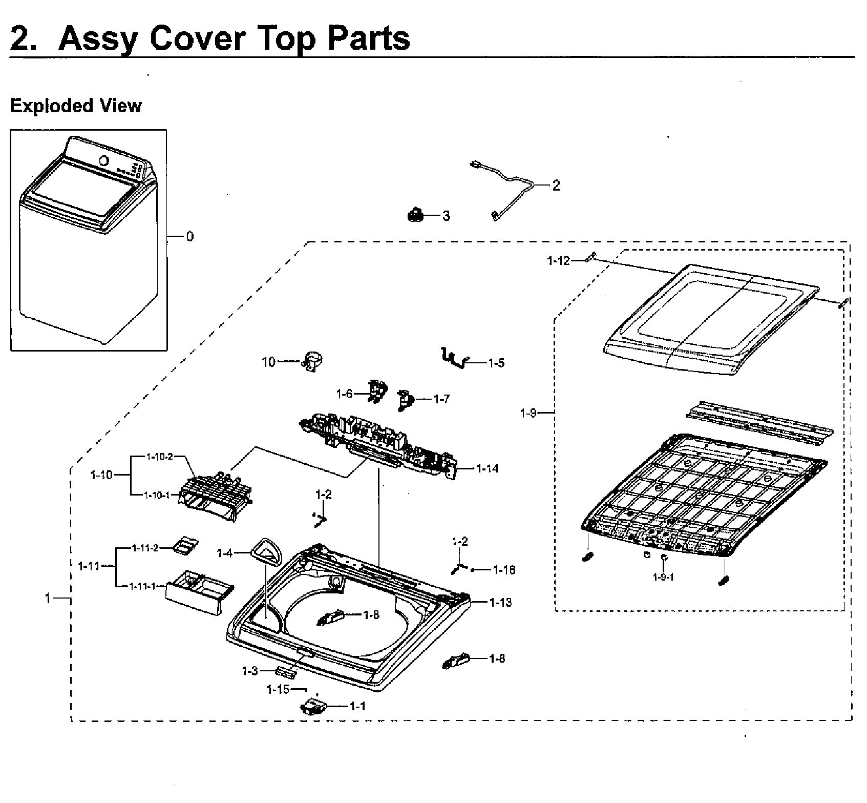 Cover top
