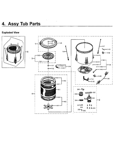 Tub parts