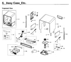 Samsung DW80M9550US/AA Dishwasher Parts– Samsung Parts USA