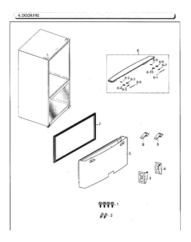 Door-freezer