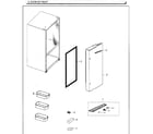 Samsung RF260BEAESG/AA-00 door-ref r diagram
