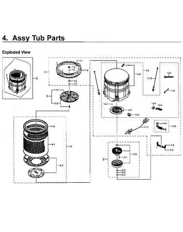 Tub parts