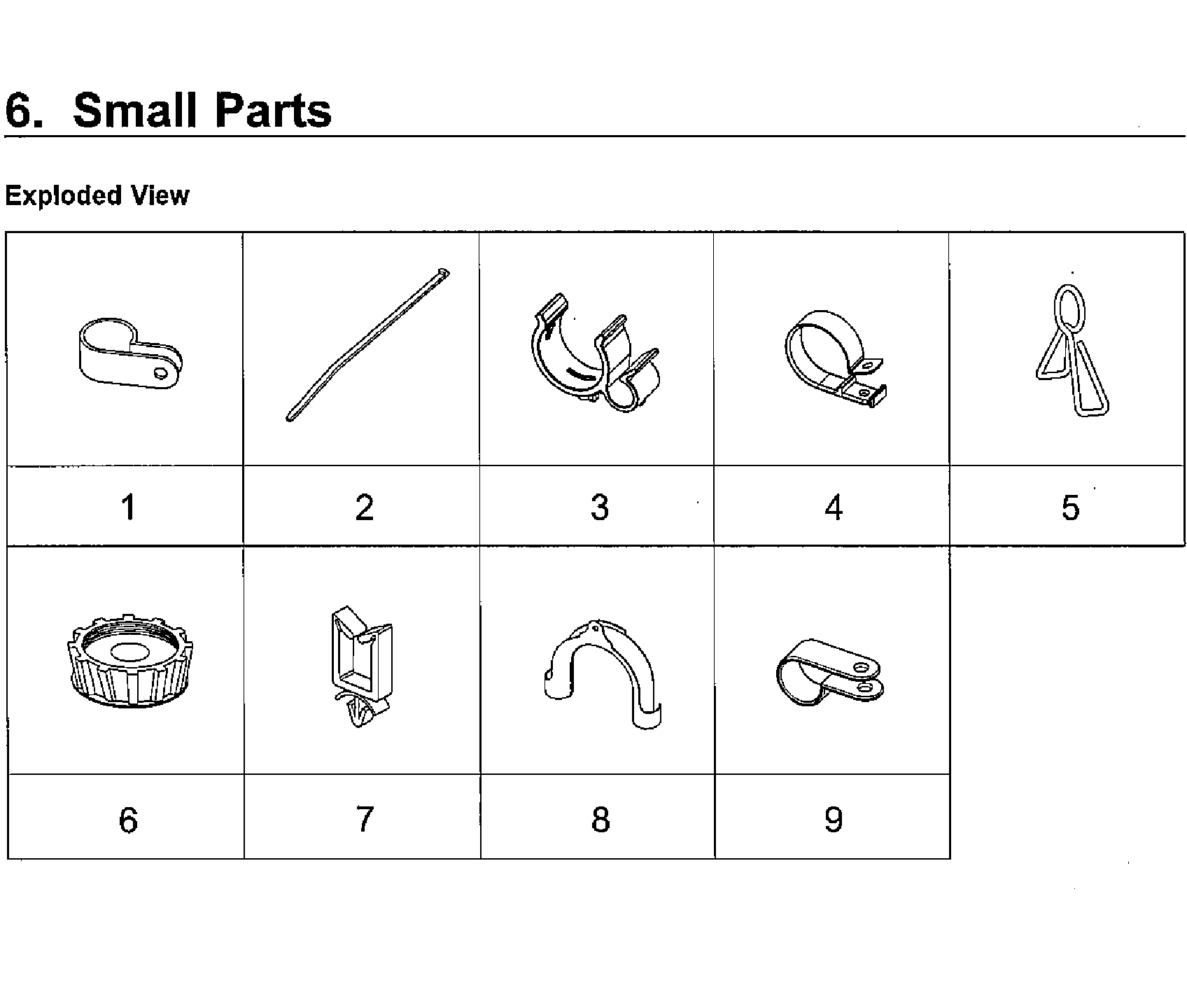 Small parts