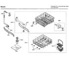 Bosch SHU33A05UC/38 rack diagram