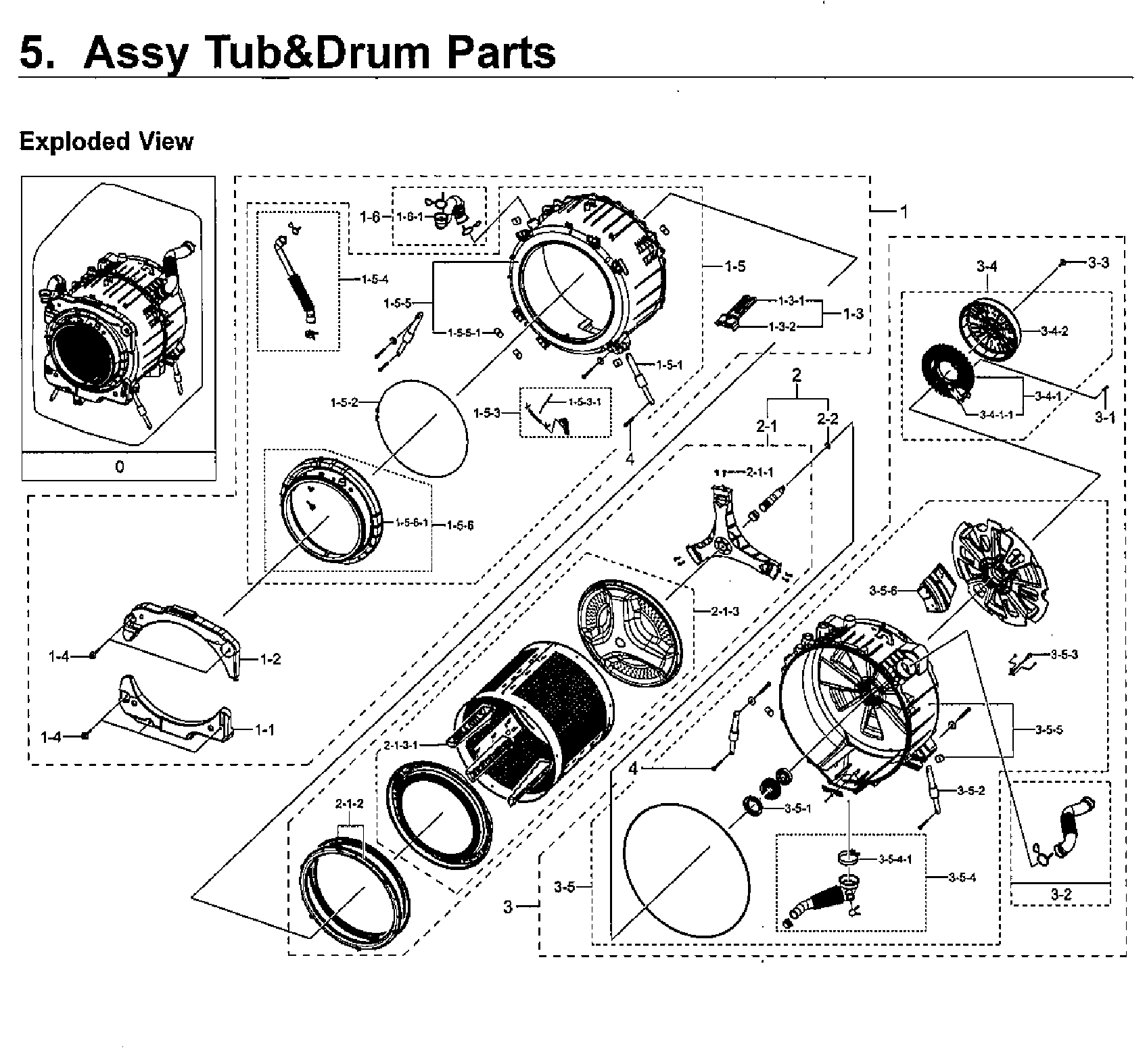 Tub & drum parts
