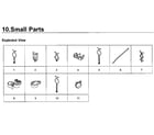 Samsung WV55M9600AV/A5-01 small parts diagram