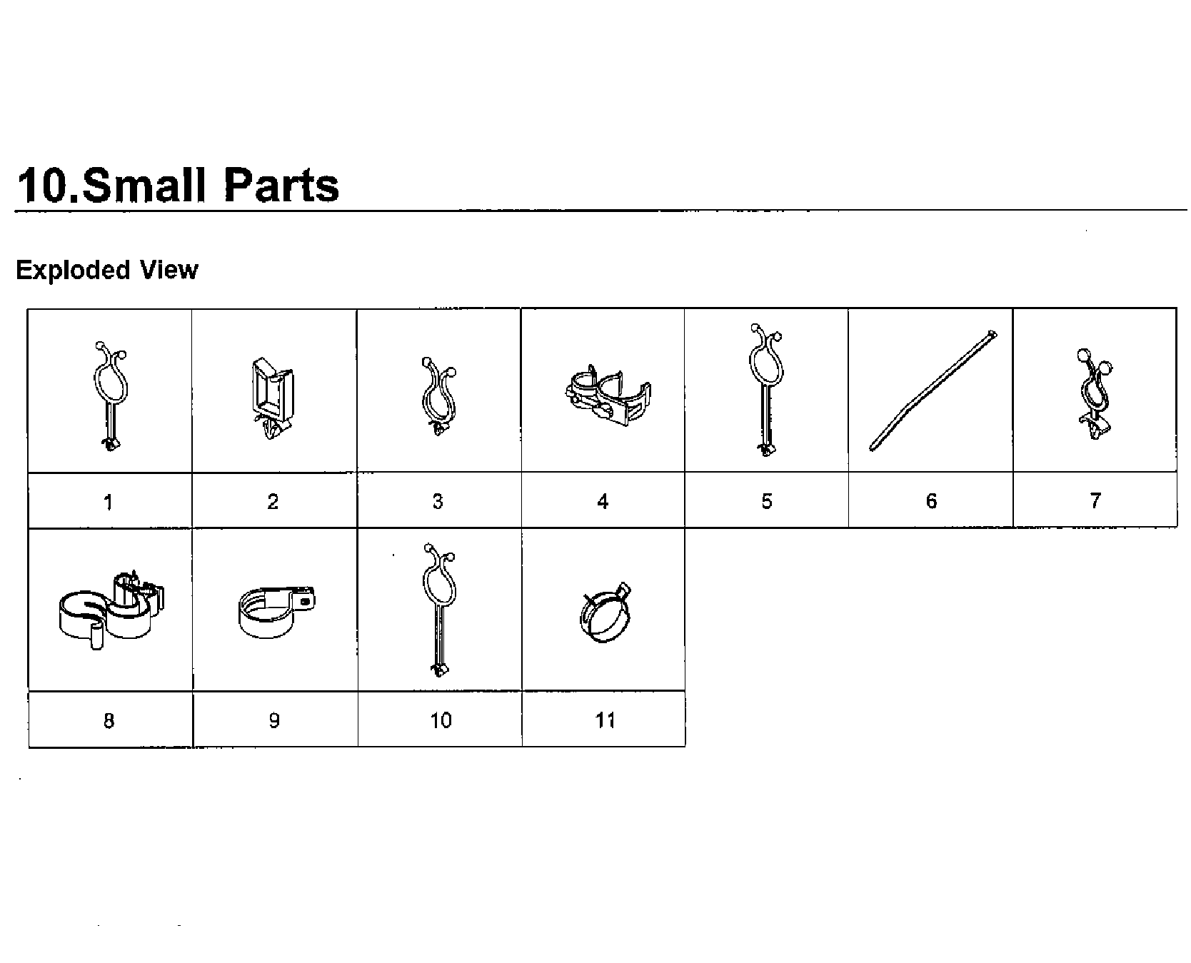 Small parts