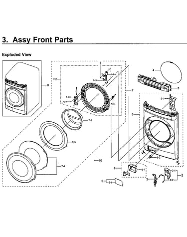 Front parts
