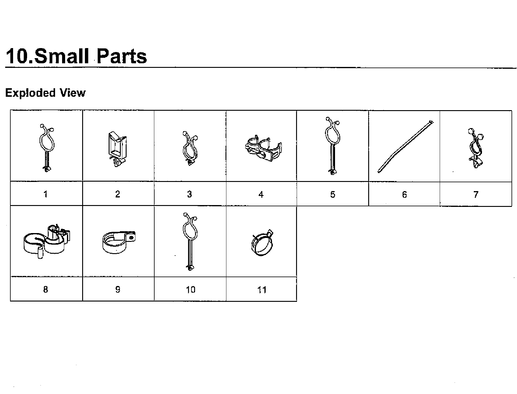 Small parts