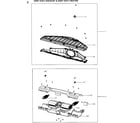 Samsung DVE60M9900V/A3-00 duct exhaust & heater diagram