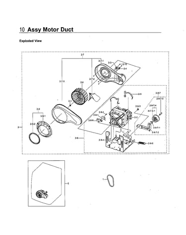 Motor duct
