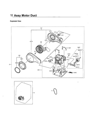 Motor duct