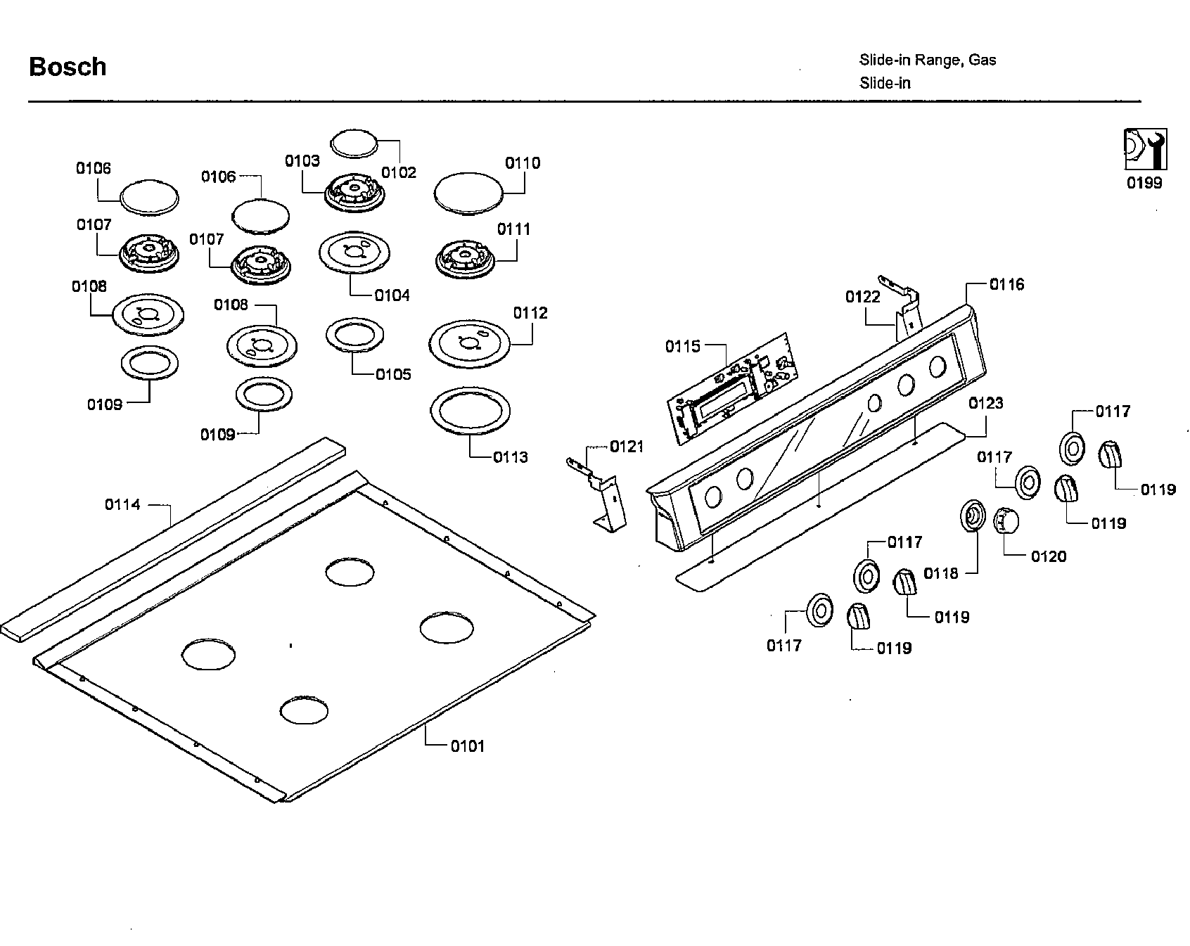 Cooktop asy