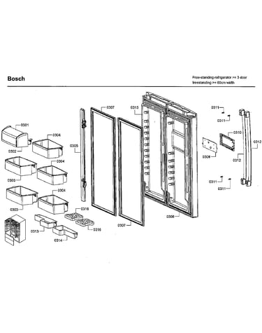 Door & shelf asy