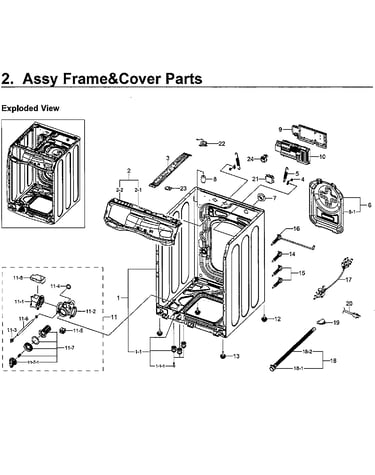 Frame & cover parts