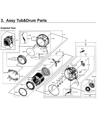Tub & drum parts