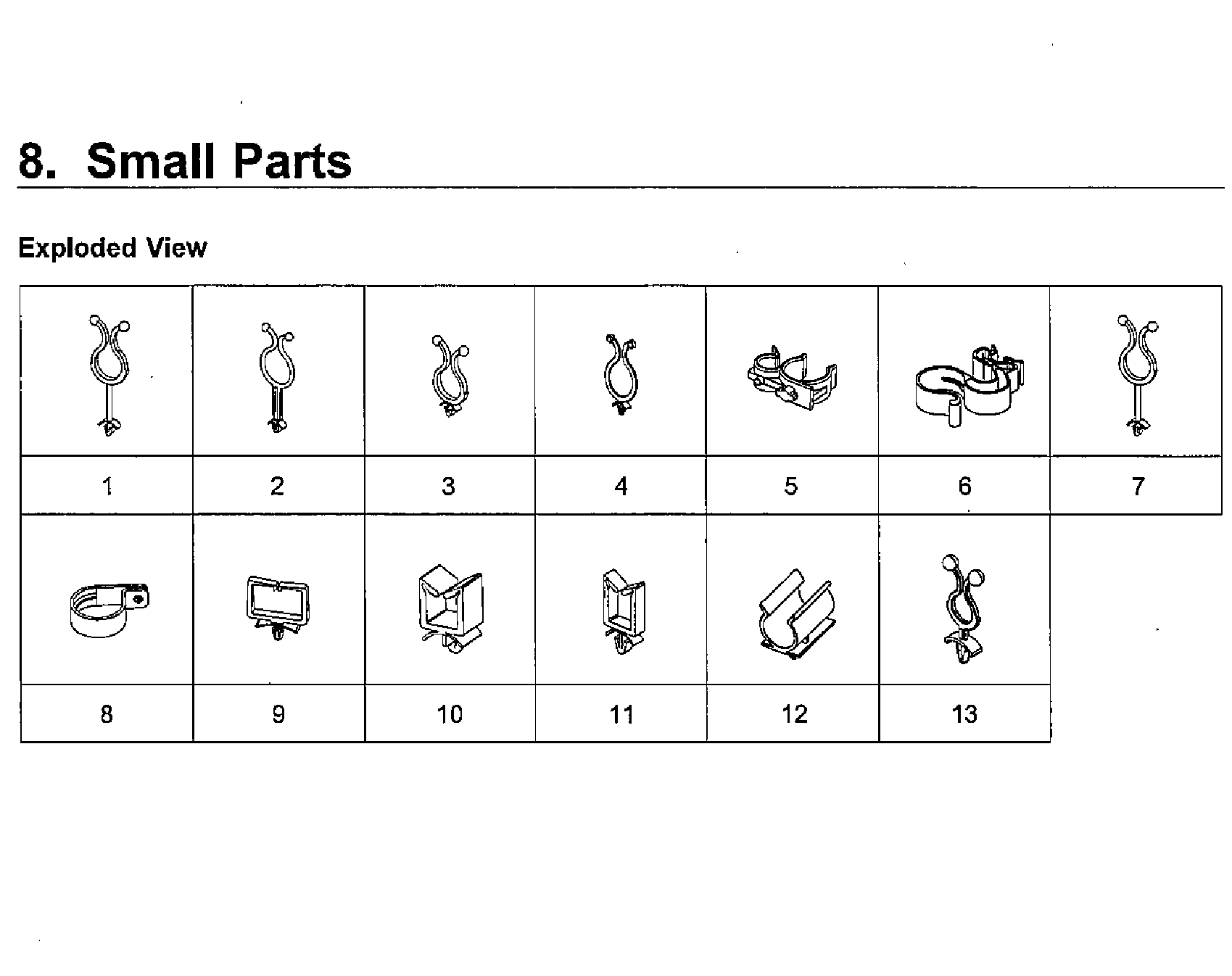 Small parts