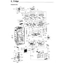 Samsung RF22M9581SG/AA-00 fridge / icemaker diagram