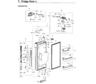 Samsung RF22M9581SG/AA-00 fridge door lt diagram