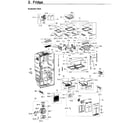 Samsung RF22M9581SR/AA-00 fridge / icemaker diagram