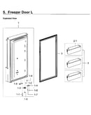 Freezer door lt