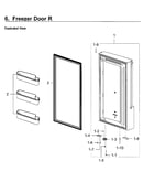 Freezer door rt