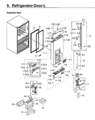 Fridge door lt