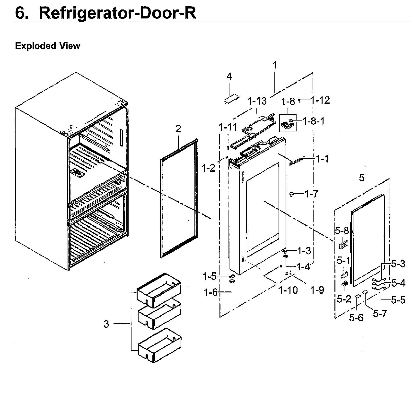FRIDGE DOOR RT