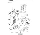 Samsung RF23M8570SR/AA-00 cabinet diagram