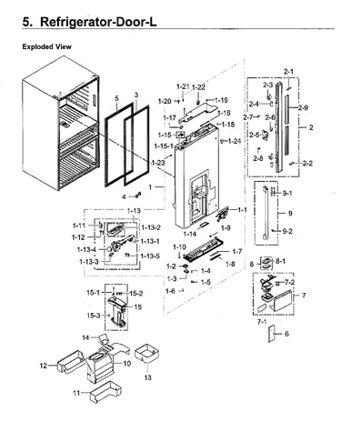 Fridge door lt