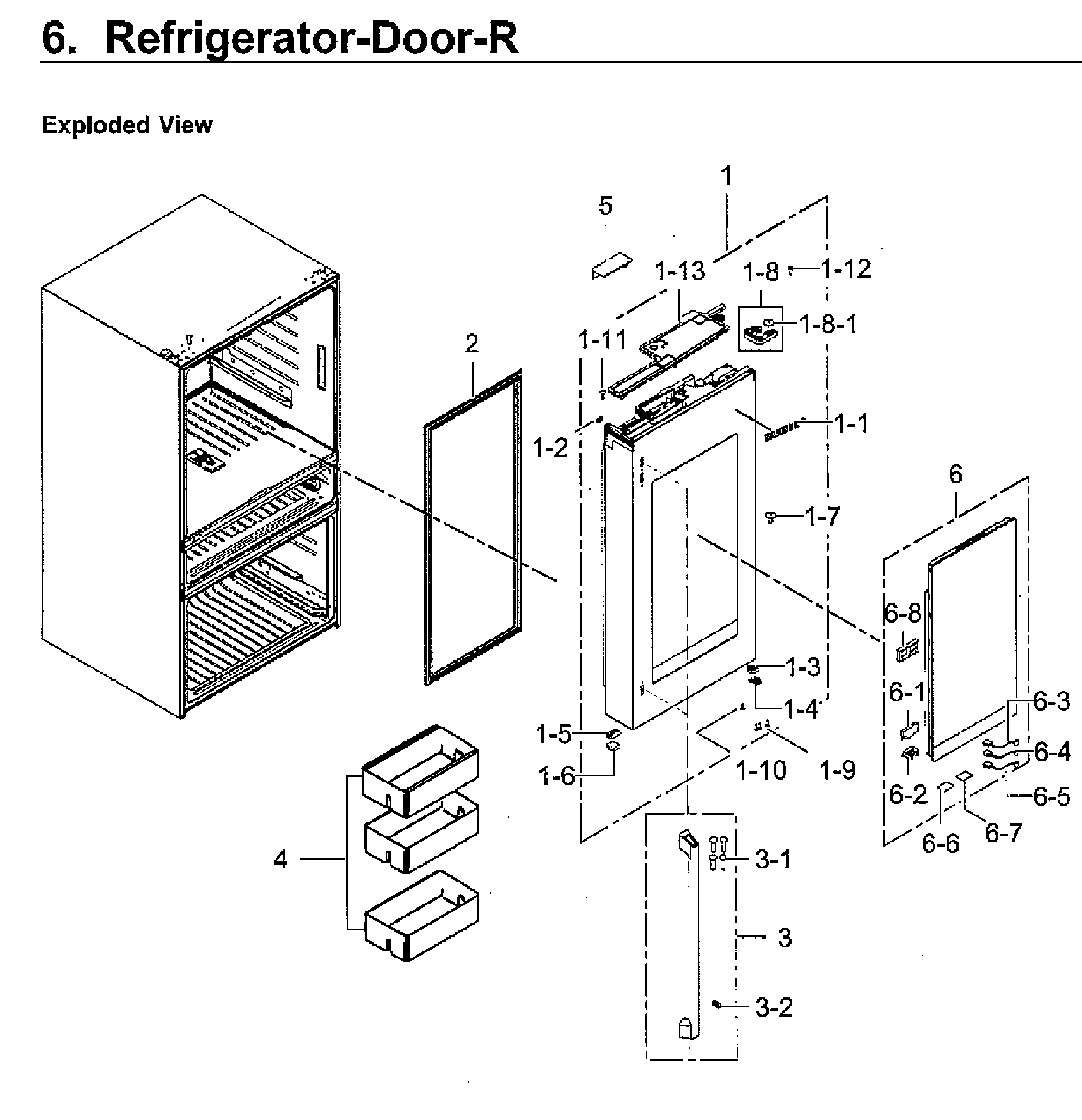 FRIDGE DOOR RT
