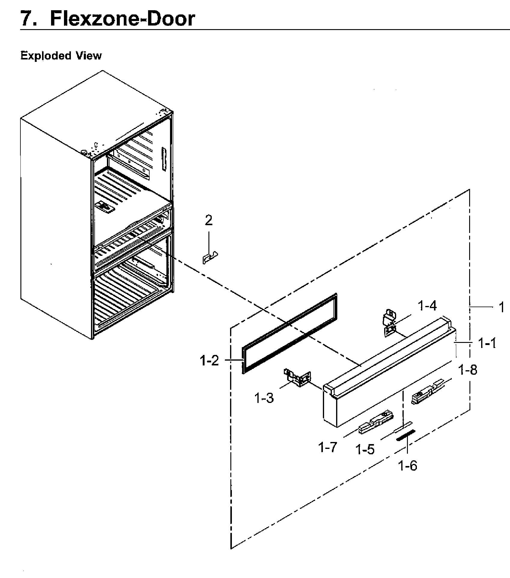 Flexzone door