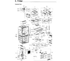 Samsung RF28M9580SG/AA-00 fridge / icemaker diagram