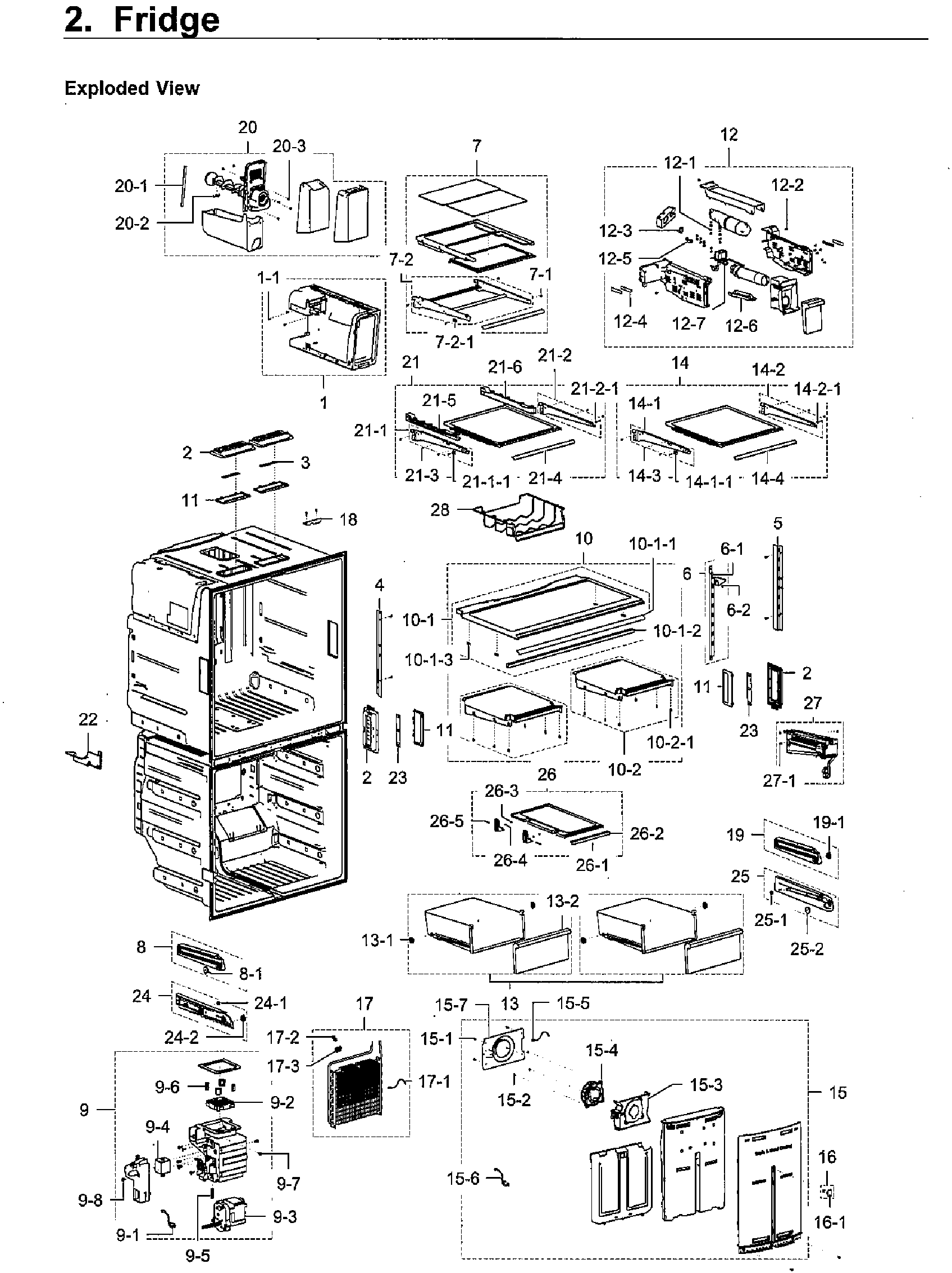 Fridge / icemaker