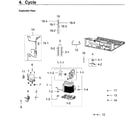 Samsung RF28M9580SG/AA-00 compressor diagram