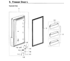 Samsung RF28M9580SG/AA-00 freezer door lt diagram