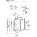 Samsung RF28M9580SG/AA-00 fridge door lt diagram