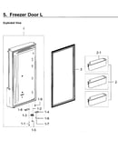 Freezer door lt